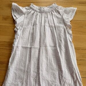 GAP Women’s White Flowy Blouse XS